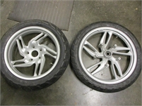BMW R1200GS cast wheels